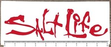 Salt Life Ocean Die Cut 10 Vinyl Decal Surf Beach Lifestyle Xxl Size