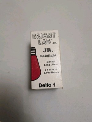 New Bright Lab Jr. Safelight Red For BB&W Darkoom Printing #35110 in Box
