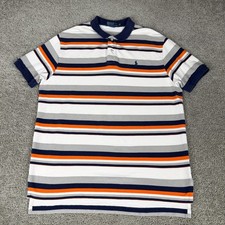 Polo Ralph Lauren Classic Fit Blue Striped Button-Down Shirt XL — listing 2