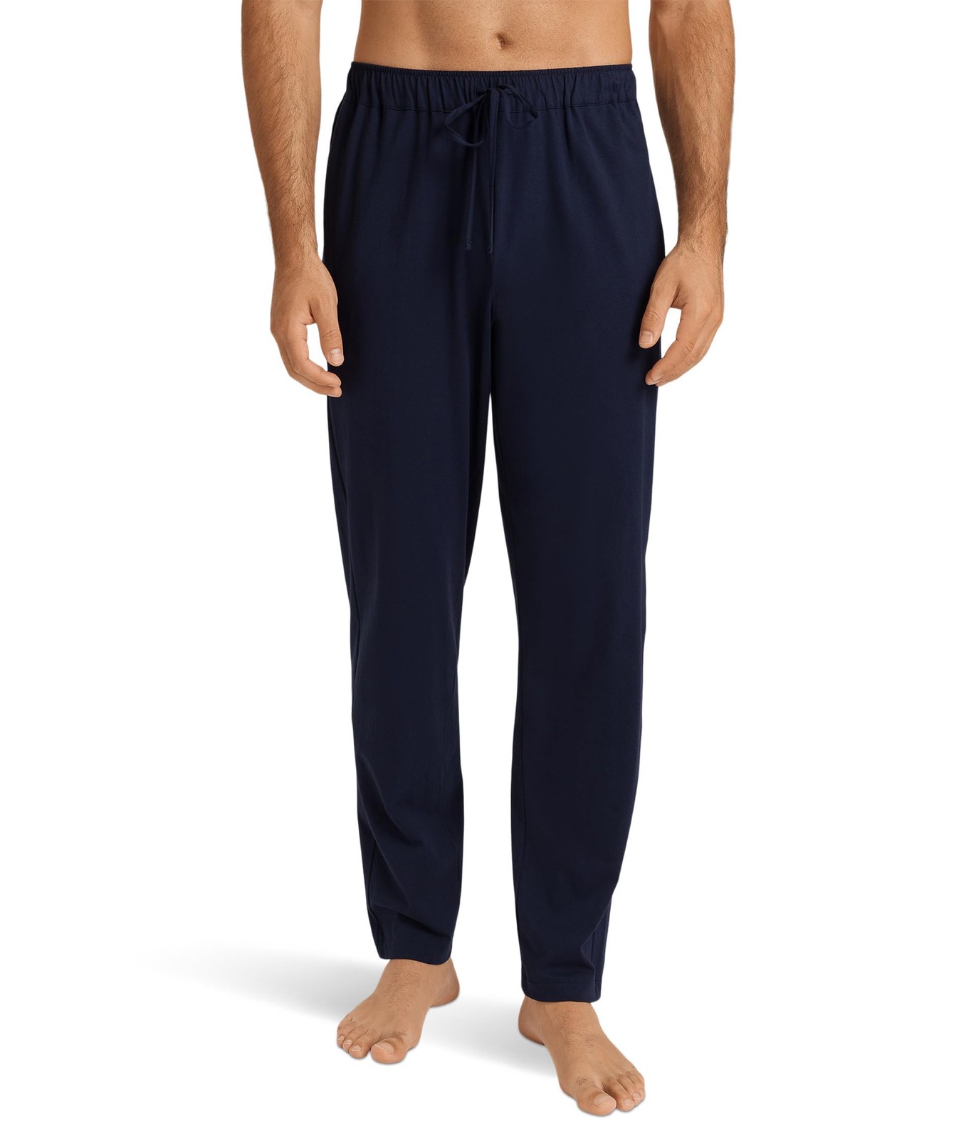 Hanro Mens Night and Day Knit Lounge Pants, Deep Navy 1 XXL