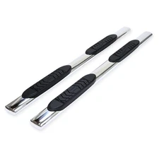 TrailFX A7011S Stainless Steel Oval Polished Nerf Bar for 2007-2021 Tundra