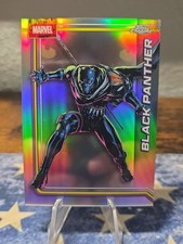 2026 Topps Chrome Marvel Comics #15 Black Panther Refractor