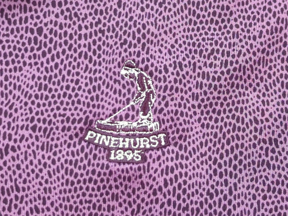 Under Armour Shirt Womens Medium Purple Golf Polo Collared Short Sleeve - Image 4 of 4