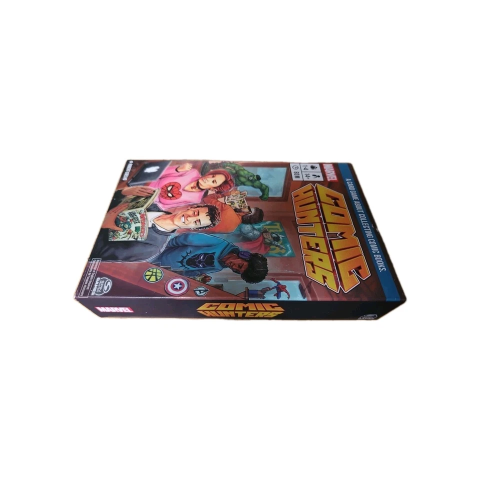 Marvel Comic Hunters Strategy Card Game Superhero Collecting Board Game ENGLISH - Image 3 of 4