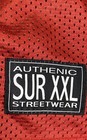SUR Streetwear Men's Y2K Red Mesh Football Jersey #55 Sz XL — photo 5