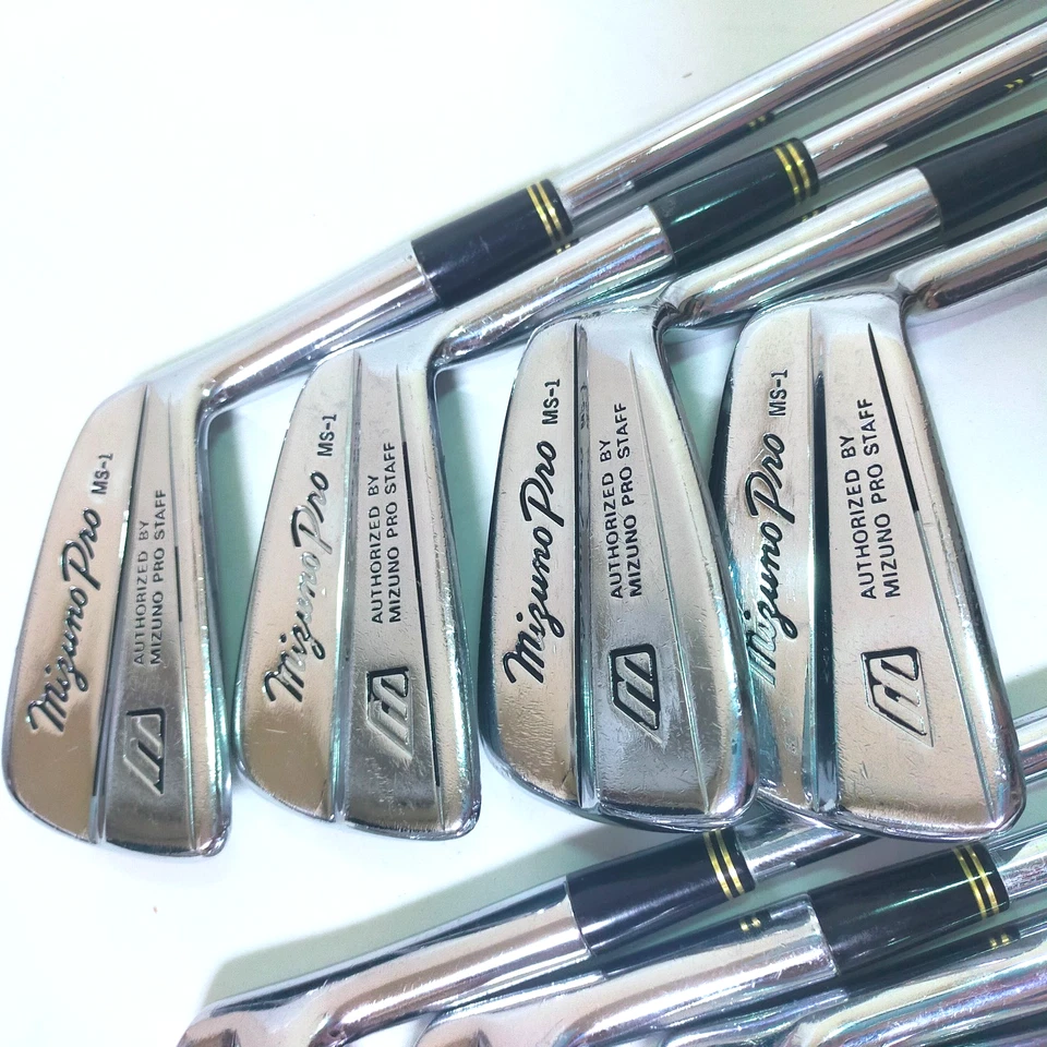 Mizuno Pro MS-1 Iron Set 3-PW 8pcs True Temper Dynamic S Flex Grips Need Replace - Image 4 of 4