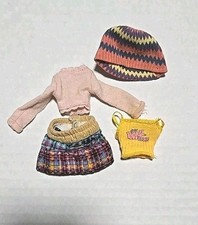 Bratz Campfire Yasmin Clothing Skirt, Lodge Tank , Shirt & Hat Replacement 2004