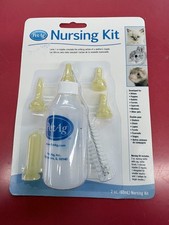 PetAg Nursing Kit 2 oz Bottle w/ Multiple Nipples