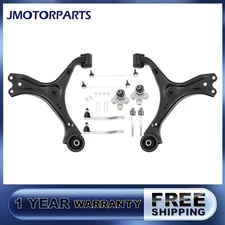 Front Lower Control Arms Ball Joint Tie Rod Ends For 2013 2014 2015 Honda Civic