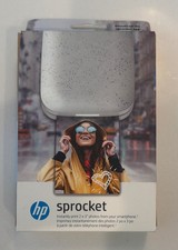 HP Sprocket Instant Photo Printer 2X3 White Brand New