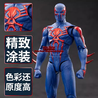 New ZD Toys Spider-Man 2099 1/10 Collectible 7in Action Figure