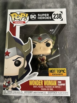 Funko Pop Flashpoint Wonder Woman DC Super Heroes Vinyl Figure #238 (HOT TOPIC)