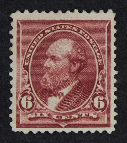 CKStamps: US Stamps Collection Scott#224 6c Mint Part Gum Tiny Thin