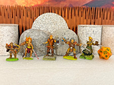 D D-Metal mini-PRO PAINTED-Lot of 5-Dungeons Dragons-Pathfinder-REAPER-RPG-d20