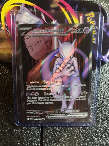 Team Rocket's Mewtwo ex 213/182 Sv10: Destined Rivals Holo