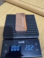 999 Fine 1Lb 2oz Hand Poured Copper Bullion Ingot Bar Polished Back and Stamped