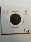1909 S Indian Head Cent 1c Circulated San Francisco Mint Key Date