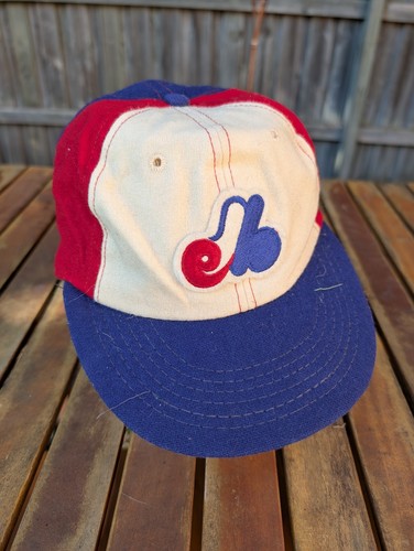RARE 1969-74 Montreal Expos OG Pinwheel Hat | Wool Union Made Tag | Vintage MLB