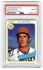 NOLAN RYAN~RARE 1980 TOPPS BURGER KING PITCH,HIT & RUN PSA-8 NM-MT GRADED CARD#9
