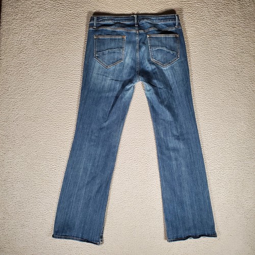 Driftwood Kelly Jeans 32 Bootcut Mid Rise Womens Blue Medium Wash Cotton Denim - Picture 7 of 16