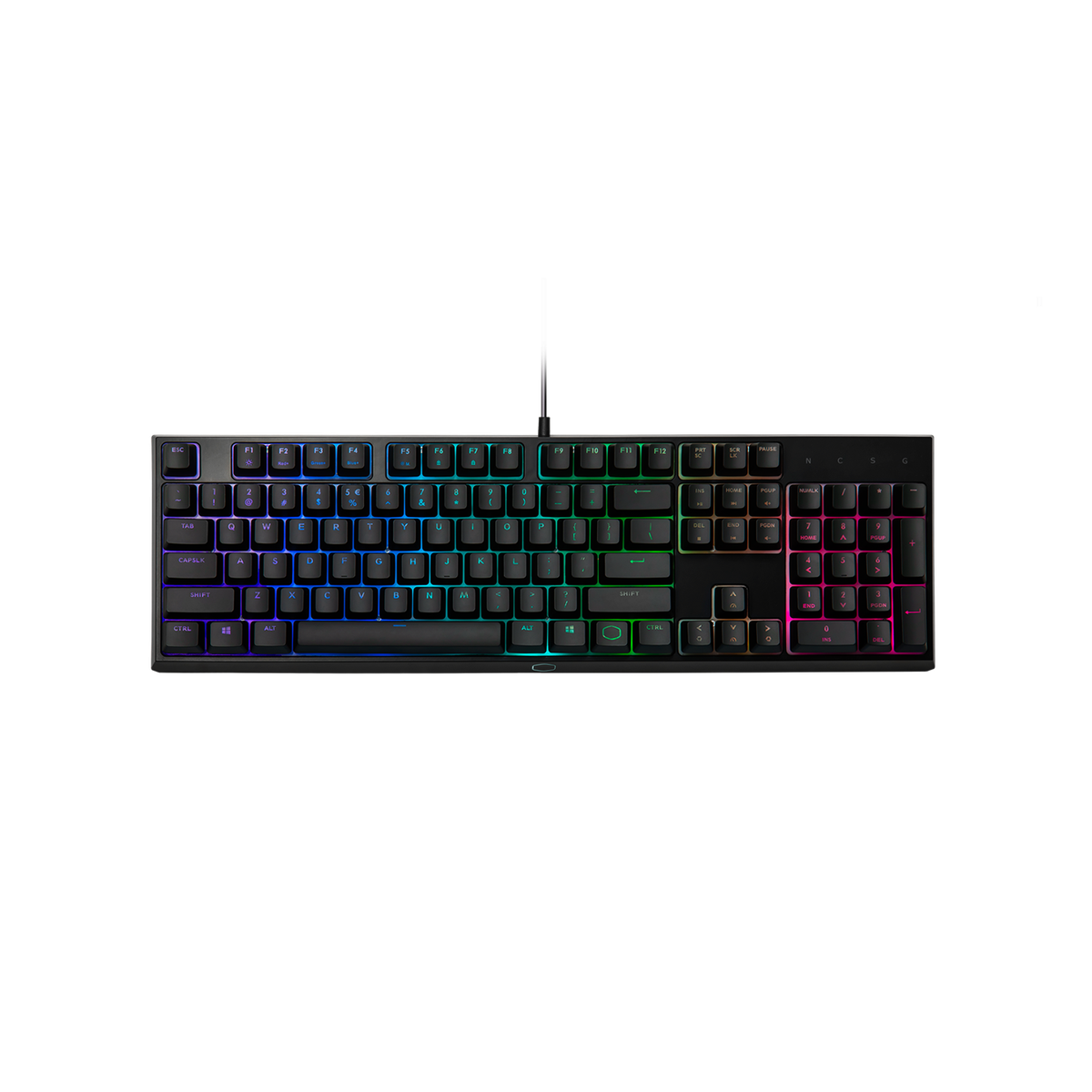 Cooler Master MK110 Black RGB Wired Keyboard Mem-chanical Switch