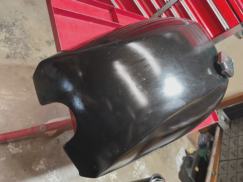 NORTON COMMANDO INTERSTATE PETROL GAS TANK - COMBAT 850 MK2 MK3 - ORIGINAL - Picture 7 of 13