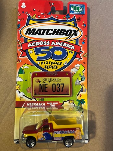 Coches de 50 cumpleaños Mattel Matchbox Across America Hawaii UT NY AK VT RI GA Pick - Imagen 30 de 61