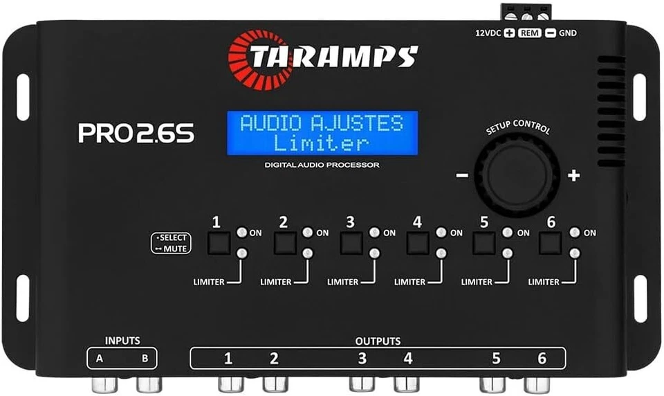 Car Audio Digital Signal Processor - Adjustable 6-Channel Equalizer, RCA Output - Image 3 of 4