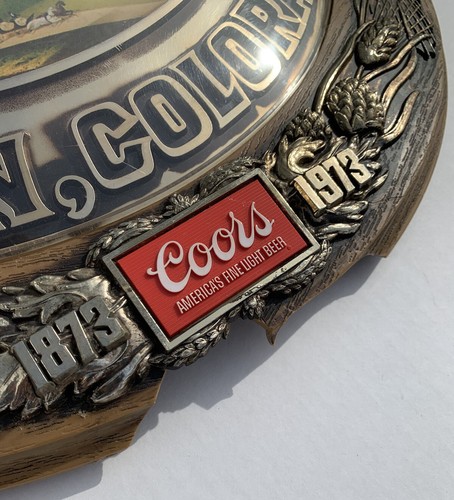 Coors Light Beer Sign 1973, Adolph Coors Company 18” Plastic - Picture 3 of 12