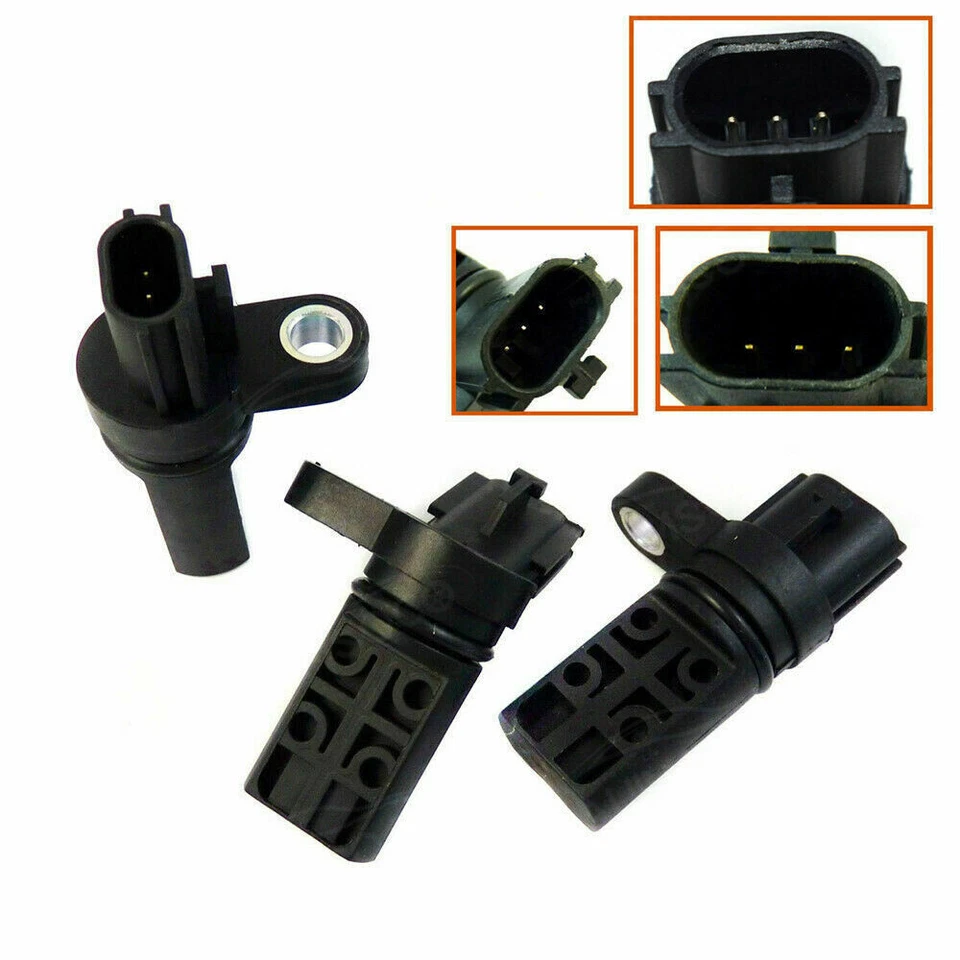 For Nissan Infiniti Camshaft Crankshaft Cam Crank Position Sensor New Set of 3 - Image 3 of 4