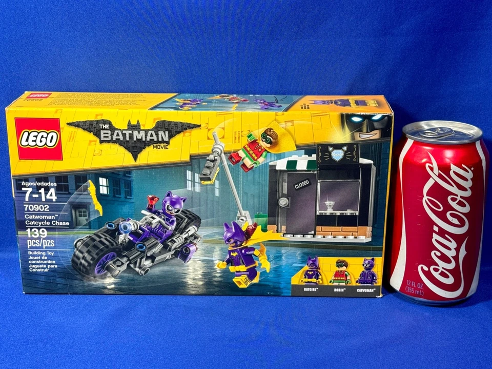 Nuevo CATWOMAN CATCYCLE CHASE - Lego 70902 BATMAN MOVIE Juego de Construcción BATGIRL Robin Foto 2 de 4