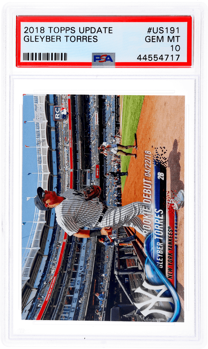 その他 MLB Gleyber Torres Sapphire PSA 10 2018 Topps Update Gleyber Torres #US191 PSA 10 Rookie RC | eBay