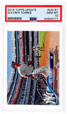 その他 MLB Gleyber Torres Sapphire PSA 10 2018 Topps Update Gleyber Torres #US191 PSA 10 Rookie RC | eBay
