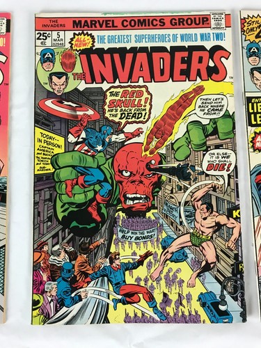 1975 Marvel Comics Group: The Invaders Issues between 4-41 & Annual 1 - Picture 3 of 19