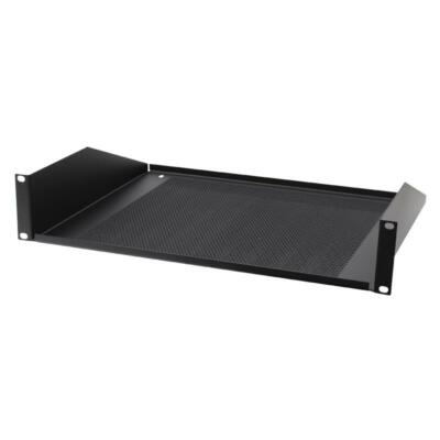 Penn Elcom 2U 19'' belüftetes Regal zur Einschubmontage, schwarz (R1194/2UVK)