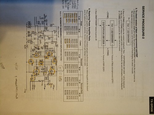 ONKYO TX-SR506 TX-SR507 PP TX-SA507Protect mode fault repair parts - Picture 5 of 8