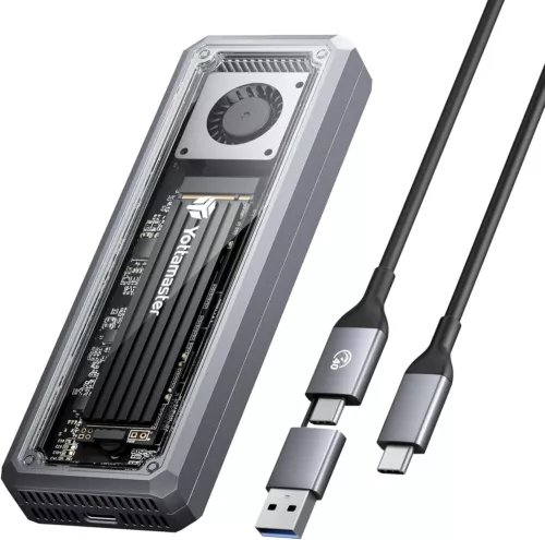 40Gbps USB 4 SSD Enclosure M.2 NVMe Case For Thunderbolt 3 4 4TB High-Speed - Picture 2 of 9