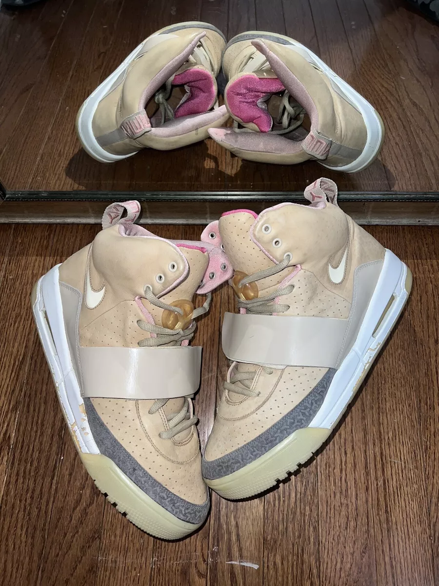 Nike Air Yeezy 1 Net Tan Kanye West 366164-111 Size 10.5