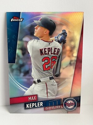 2019 Topps Finest Refractor Parallel Max Kepler #69 Minnesota Twins