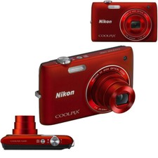 Nikon Coolpix S4150 14.0MP 5X Zoom Digital Camera Red ENGLISH Language