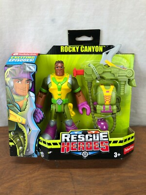 FISHER-PRICE RESCUE HEROES ROCKY CANYON NEW