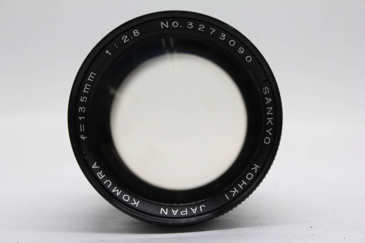 Sankyo Kohki Komura 135mm F2.8 Preset Aperture Camera Lens Sankyo Kohki Komura 135mm F2.8 Preset Aperture Camera Lens