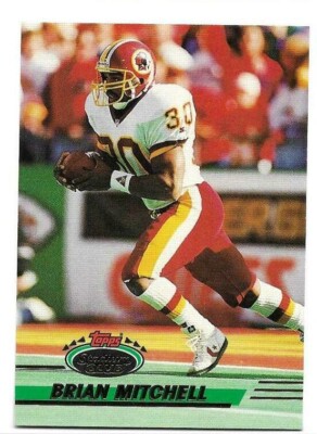 BRIAN MITCHELL 1993 STADIUM CLUB CARD NM-MT CONDITION