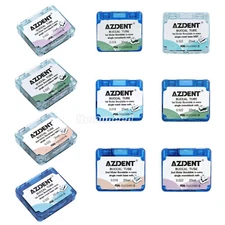 AZDENT Dental Orthodontic Buccal Tube 1st/2nd Molar Roth MBT 0.022 018 Non-Conve