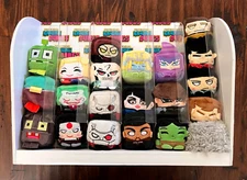 Kawaii Cubes Store Display w 21 Plush Figures Star Trek DC + WishFactory No Tags