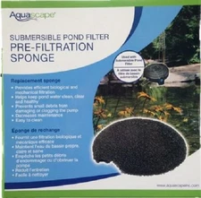 AQUASCAPE #95112 Replacement SUBMERSIBLE POND FILTER PRE-FILTRATION SPONGE