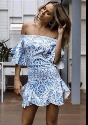 maurie and eve apache dress teal