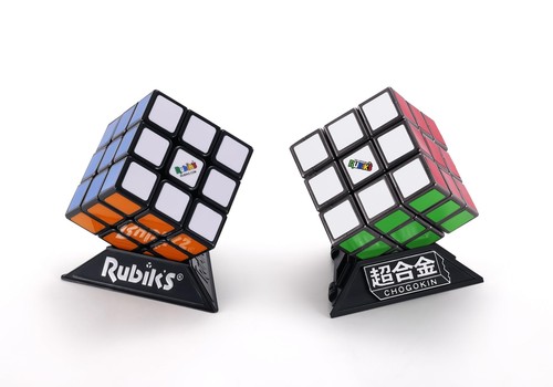 Bandai Chogokin Rubik's Cube 145mm ABS Diecast Painted Action Figure Movable Toy - Picture 6 of 8