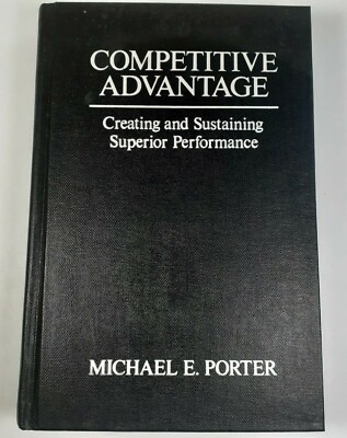 Competitive Advantage Michael Porter 1985 Hardcover
