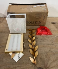 Metropolitan N7970-696-L Arbor Grove 24" Tall LED Wall Sconce, Ardent Gold Leaf